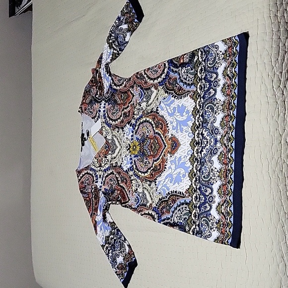 Nwt Melissa Paige Copacabanna Red Midi Dress Size Large - Picture 9 of 12